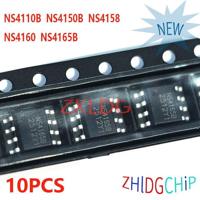10 ชิ้นแบรนด์ใหม่ NS4110B NS4150B NS4158 NS4160 NS4165B SOP-8