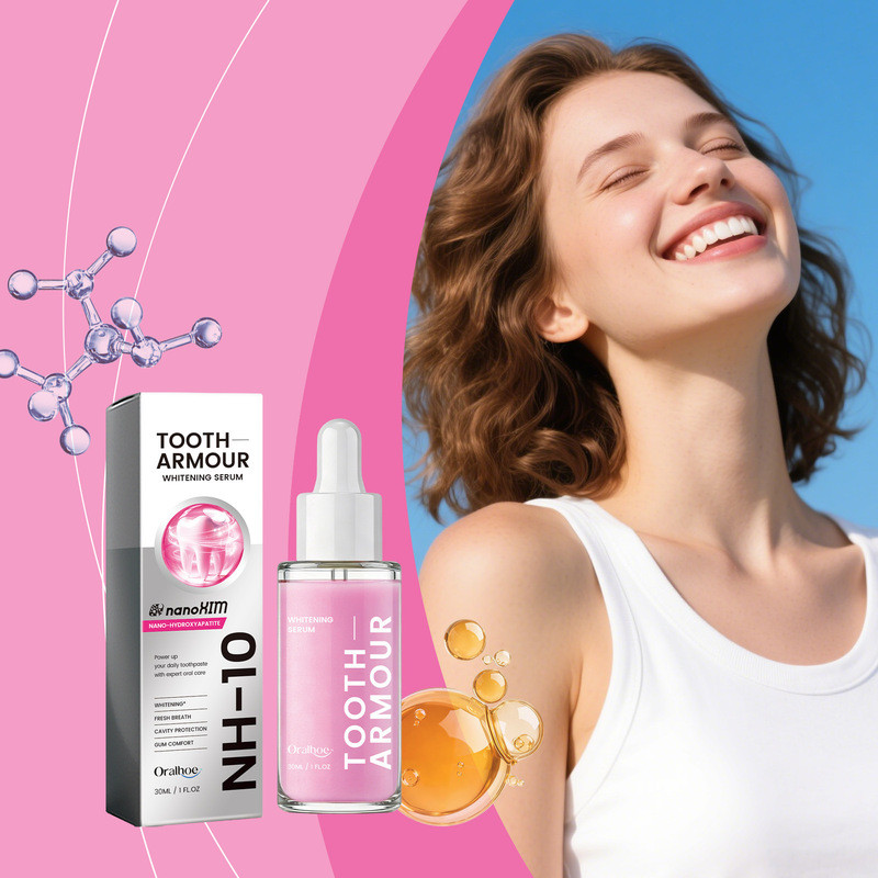 จัดส่งด่วน ORALHOE Dental Care Brightening Essence Care สําหรับฟัน Healthy Brightening ฟันแสดงไฮไลท์