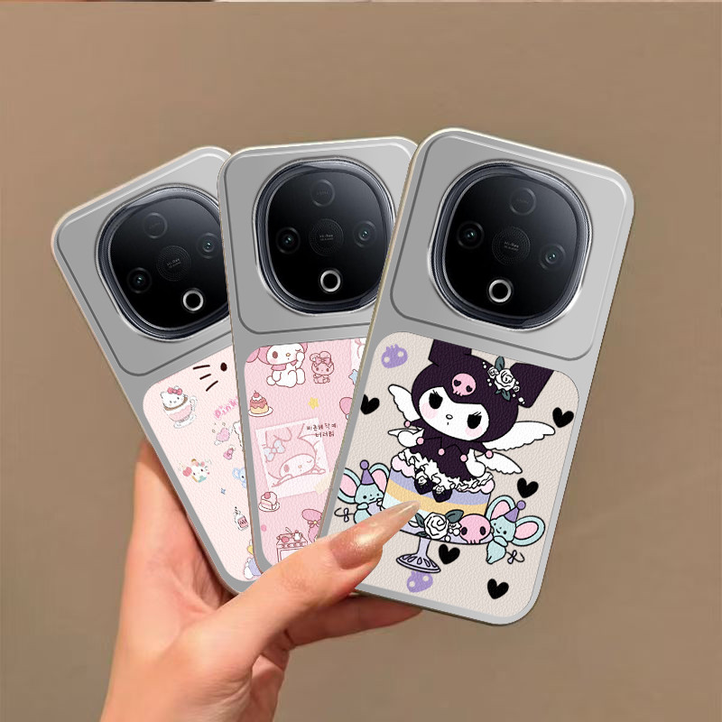 เคส vivo y300 5g เคส vivo y200 4g เคสหนังป้องกันการตก