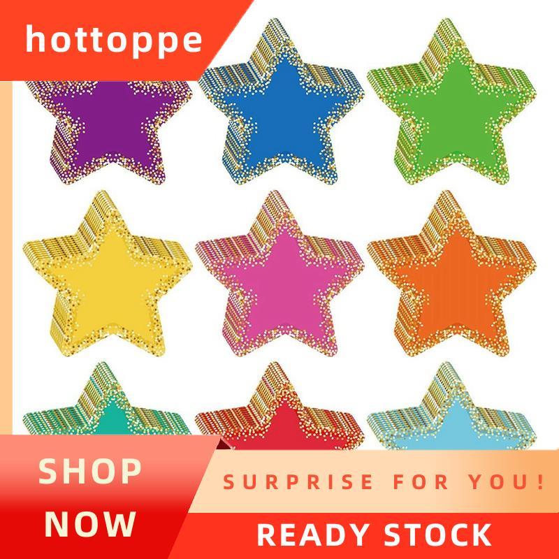 hottoppePaper Stars Star Paper Strips ตกแต่งกระดานดํา