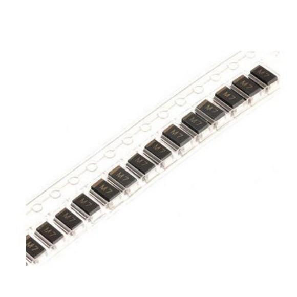 20 ชิ้นไดโอด M7 SMD 1N4007 วงจรเรียงกระแสไดโอด 1A 1000V 4x2.5 มม.