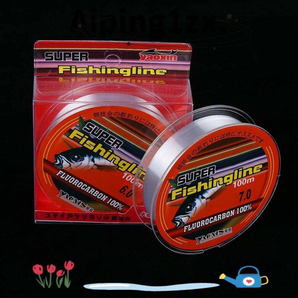 NG1ZX 100m 100% Fluorocarbon Nylon PA ทนทาน String Angling Monofilament