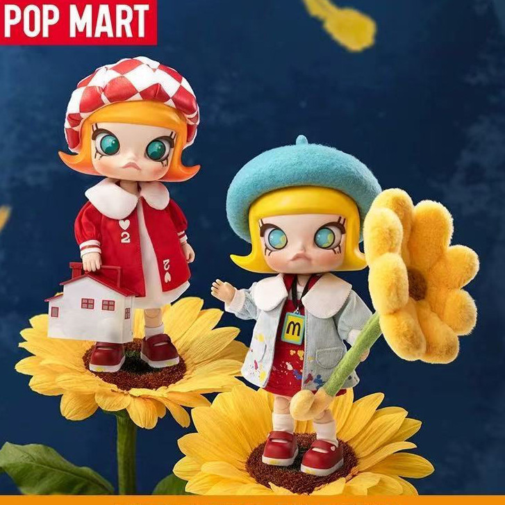 ราคากิจกรรม POPMART MOLLY 20th Anniversary Series 1/8 Action Figure Mystery Box Gift R46A
