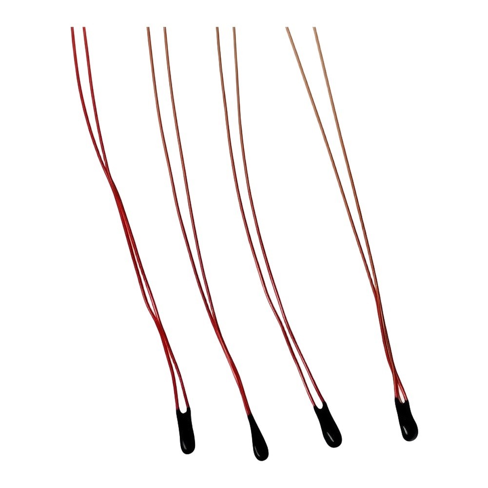 10K Thermistor MF52B B3950 1% Tolerance 100 มม.เซ็นเซอร์อุณหภูมิลวดแพ็ค 10 ชิ้น
