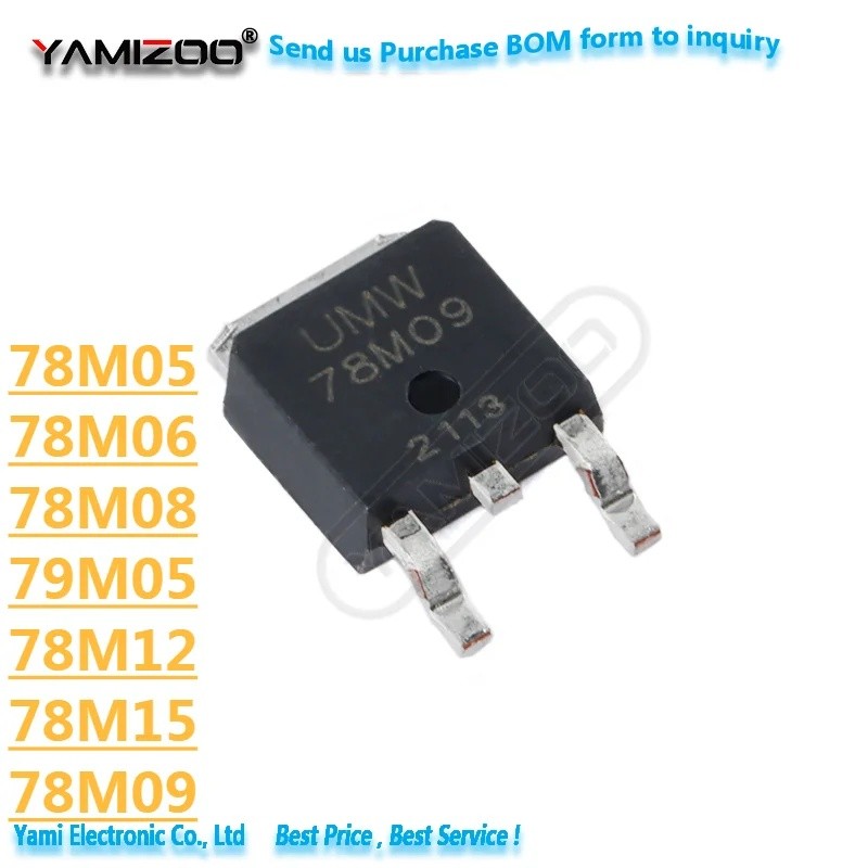 5PCS L78M05CDT L78M05 TO-252 78M05 78M06 78M08 78M09 78M12 78M15 79M05 L78M06CDT L78M08CDT L78M09CDT