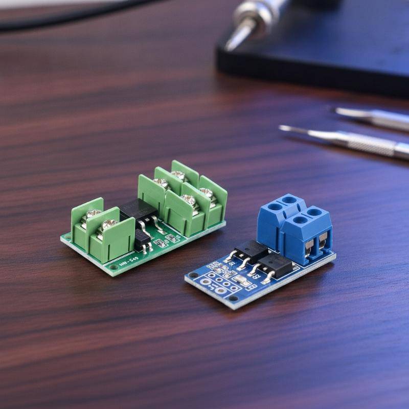 Piqging MOSFET Switch Board Pulse Trigger DC Control สําหรับโครงการ DIY VN