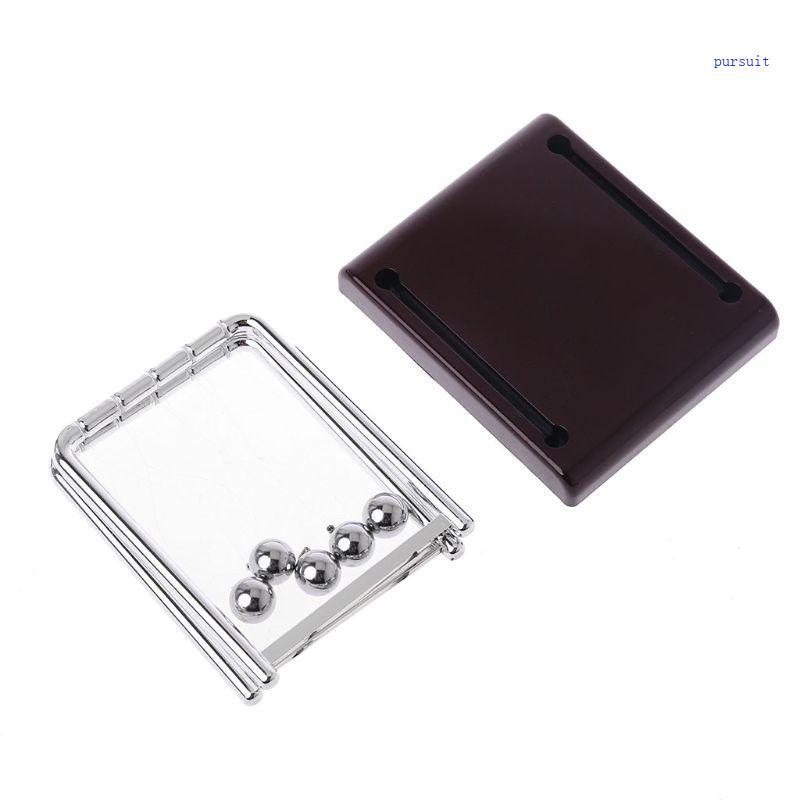 SUIT* Cradle Steel Newton s Balance ฟิสิกส์วิทยาศาสตร์ลูกตุ้มของเล่นโต๊ะสนุก