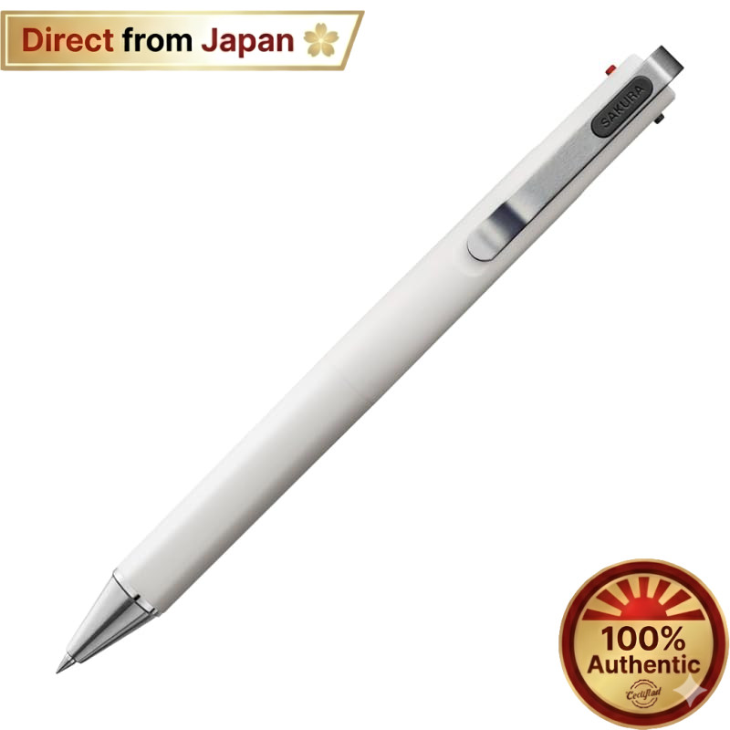 【Japan Quality】
Sakura Color Products 3-Color Ballpoint Pen Ball Sign iD 3C 0.4mm - Pure Black, Blue