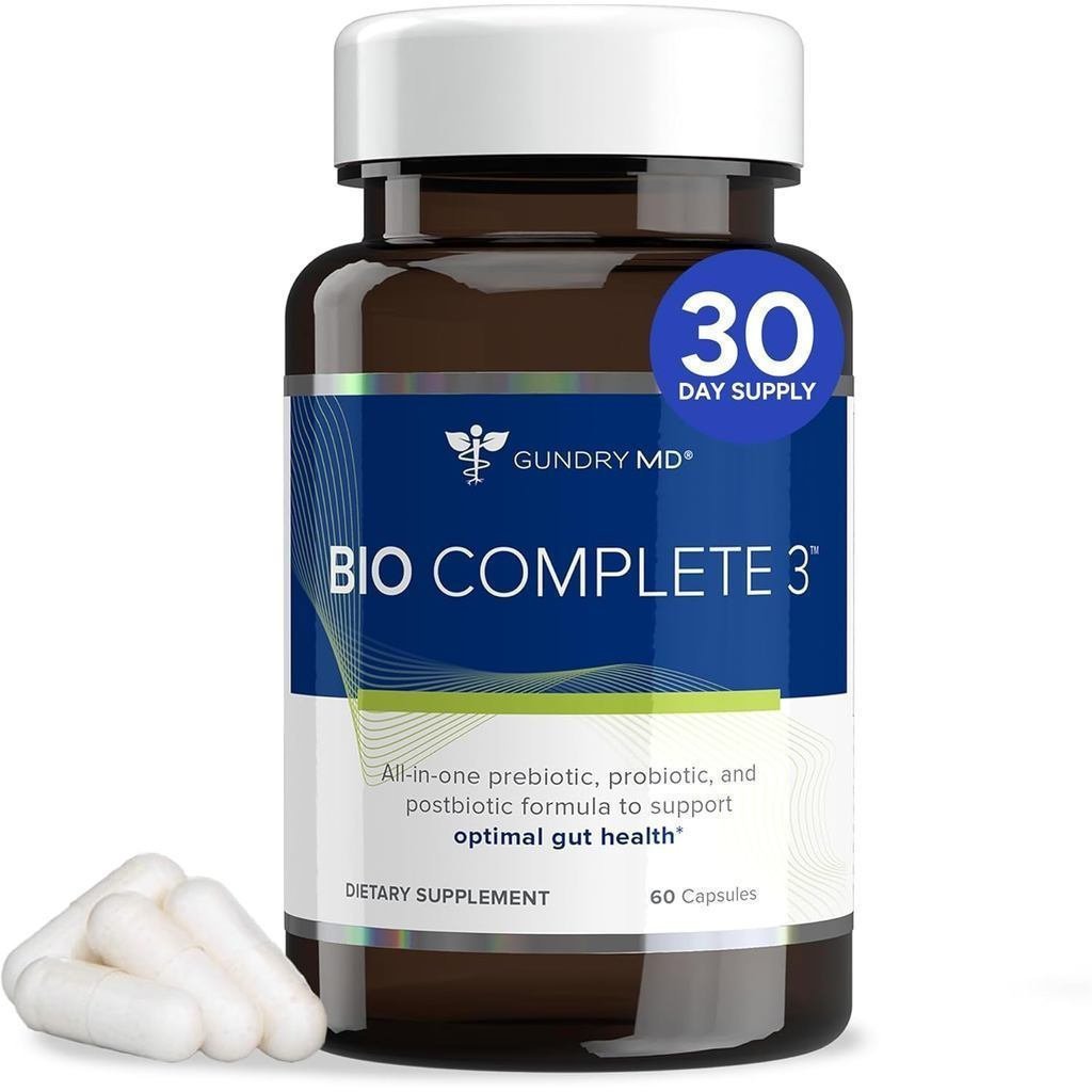 แห้งMD®BioFully3,3-in-1sforGutHealth,ProbioticsforDigestion,Supper,Gas,FoodCraving,Energyvels,andFoc
