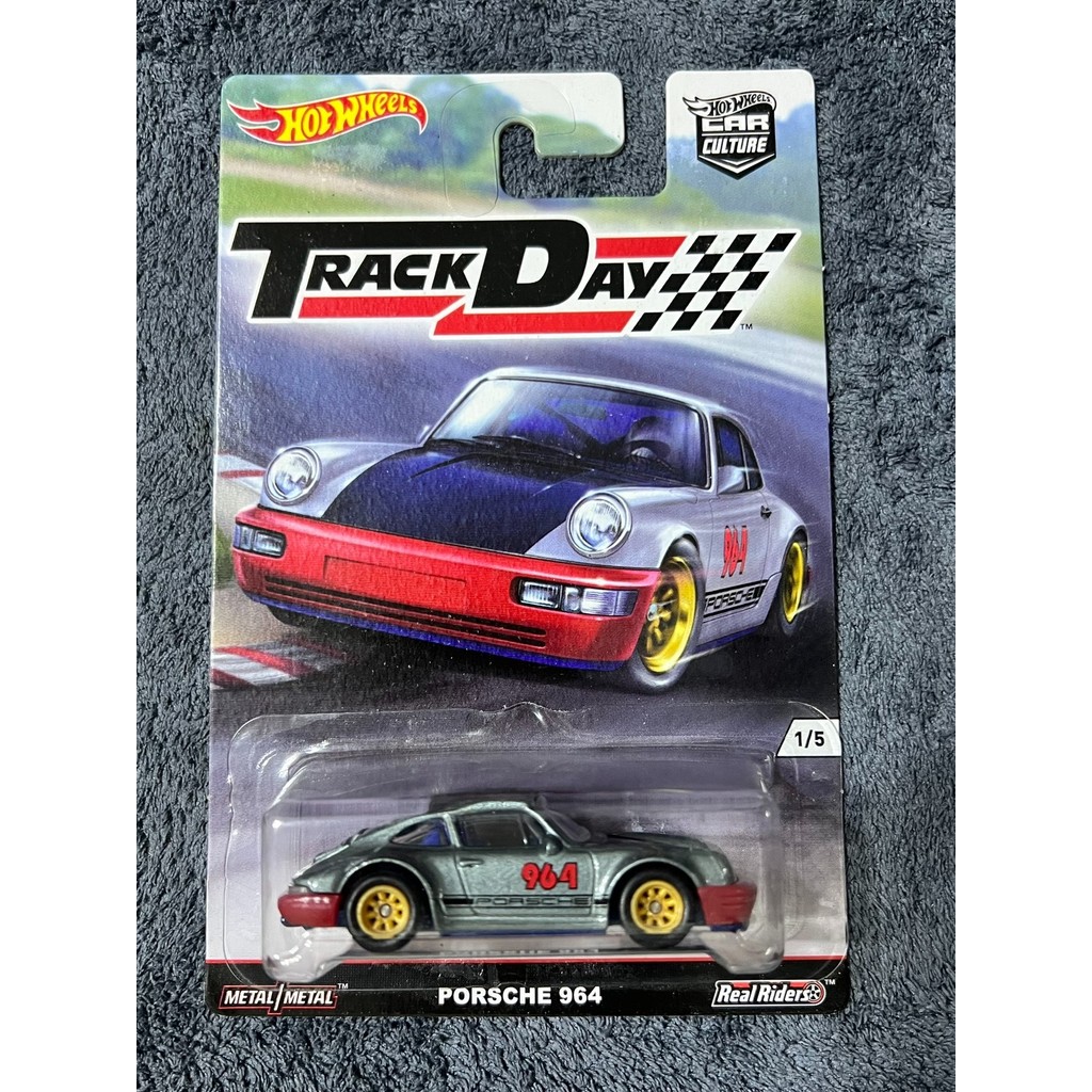 ใหม่เอี่ยม!Hot Wheels Porsche 964 Track วัฒนธรรมรถญี่ปุ่น #HOT ล้อ/ล้อร้อน #Porsche/ปอร์เช่ เหล็กด้า