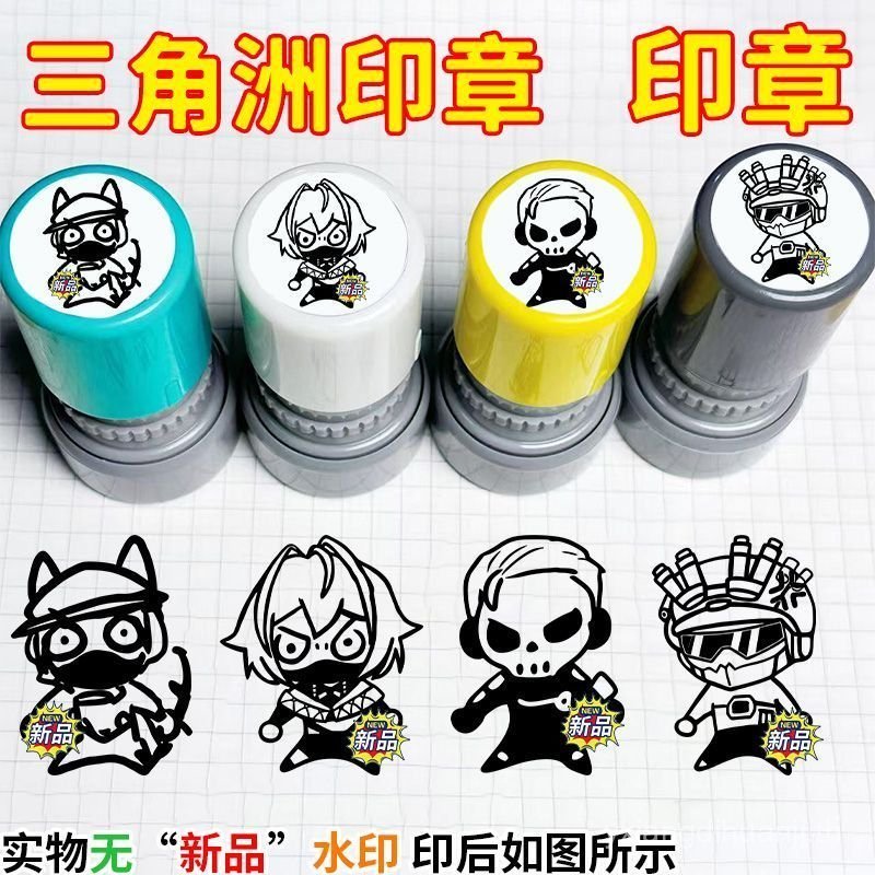 Force: Hawk Ops Mai Xiaowen Luna Vyron & Red Wolf Wax Seal Stamp, ตัวละครเกมตกแต่งซีลแสตมป์สําหรับ J