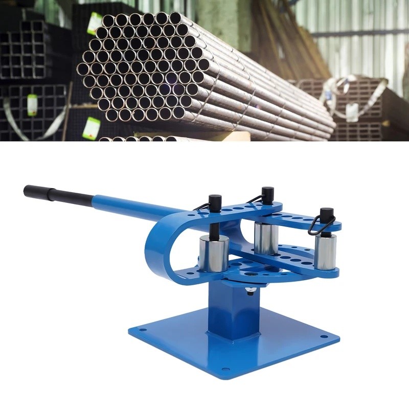 EE5P Premium ท่อ Bender Tube Bender คู่มือเครื่องดัดท่อ W/ 7 Dies ท่อโลหะ 1" ถึง 3"