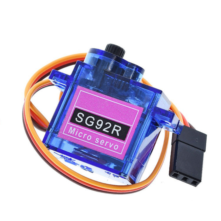 รุ่นเครื่องบินพวงมาลัยเกียร์ SG92R 9g เกียร์พวงมาลัยขนาดเล็ก/SG92R 2.5 กก./4.8v เกียร์โลหะ