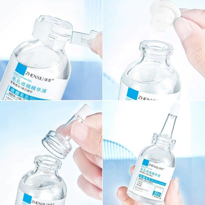 New Product#Zhenxiu Pore Tightening Serum improves enlarged pores, tightens and repairs with vitamin