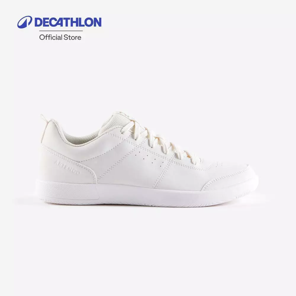 Decathlon Women'S Multi-Court Tennis Shoes Essential รองเท้าเทนนิสสำหรับผู้หญิง รุ่น Essential - Off White