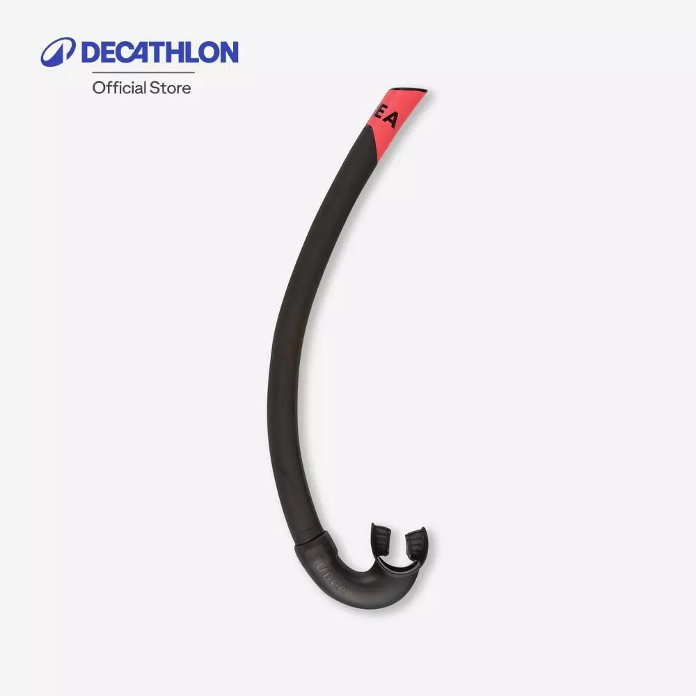 Decathlon Diving Snorkel 100 ท่อหายใจผู้ใหญ่รุ่น Snk 500 - Black