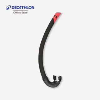 Decathlon Diving Snorkel 100 ท่อหายใจผู้ใหญ่รุ่น Snk 500 - Black