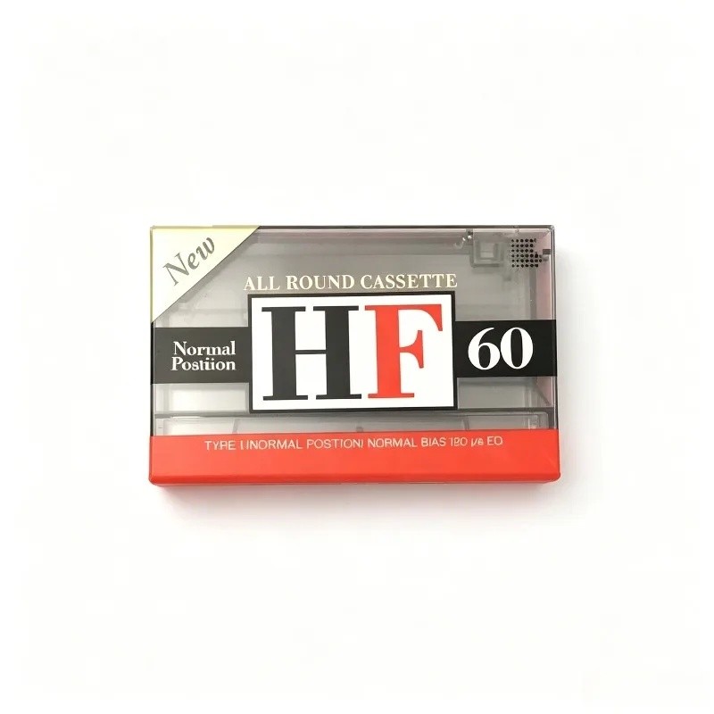 100% ใหม่สําหรับ Sony HF 60min JP ประเภท I Blank Cassette สําหรับการบันทึก Duplicating & Voice Recor