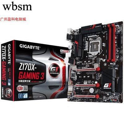 [คอลัมน์เมนบอร์ด] เมนบอร์ด Gigabyte/Gigabyte Z170X Gaming3DDR4 1151 พินเมนบอร์ดเกม M.2 รองรับรุ่นที่