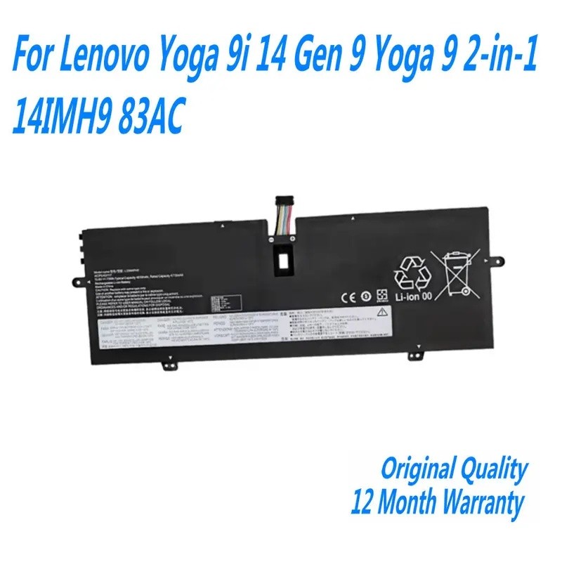15.6V 75Wh L23D4PH0 แบตเตอรี่แล็ปท็อปสําหรับ Lenovo โยคะ 9i 14 Gen 9 โยคะ 9 2-in-1 14IMH9 83AC L23B4