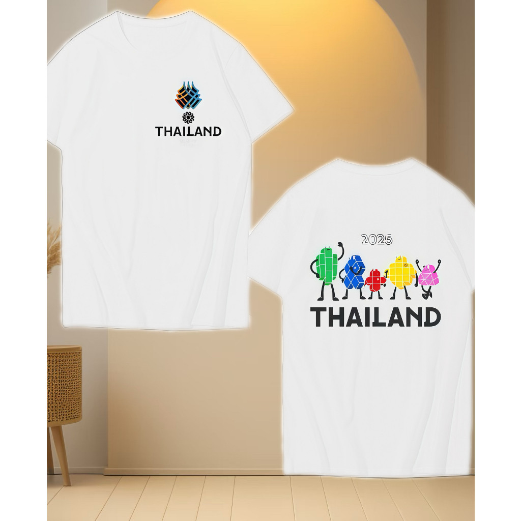 EEMDเสื้อยืดแขนสั้น ฉลองซีเกมส์ครั้งที่ 33 | SEA Games  Limited T-Shirt | Celebrating the 33rd SEA G