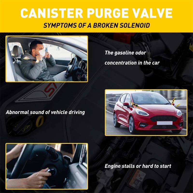 [Sich] Vapor Canister Purge Valve 0280142517 C1B1-9G866-AA 2012-2017 สําหรับ Fiesta Fiesta MK VI Foc