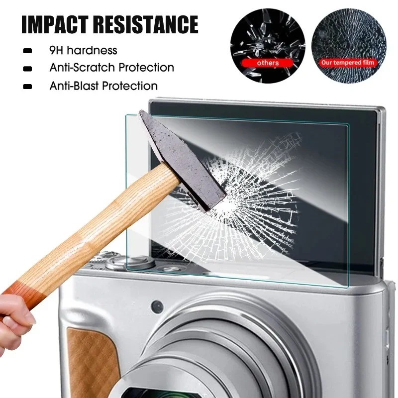 1-3PCS 9HกระจกนิรภัยสําหรับCanon PowerShot N N2 SX600 HS SX610 HS SX620 HS SX710 HS SX720 HS SX730 H
