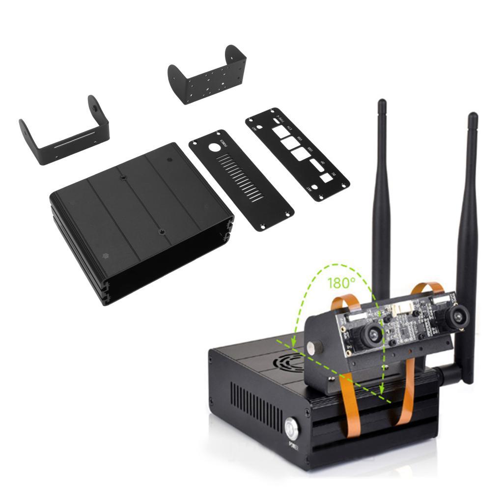 Ddhihi อลูมิเนียมสําหรับ Jetson Orin มินิคอมพิวเตอร์พร้อมที่วางกล้อง Nano NX ชุด