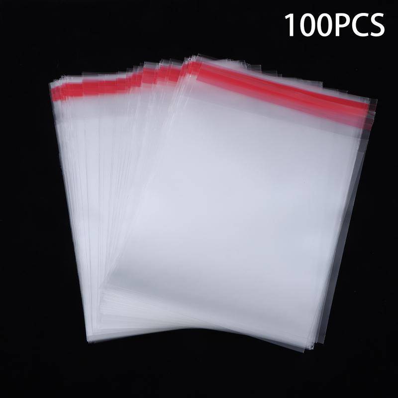 ONEBABY 100PCS Self-Adhesive กระเป๋าสําหรับ PS1 Xbox360 One NS NDS WII กล่องเกมกันฝุ่น Moisture-proo