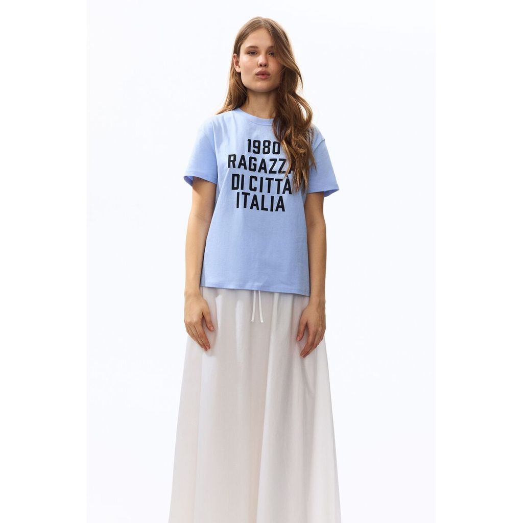 H&M تيشيرت نسائي مطبوع — صورة 8