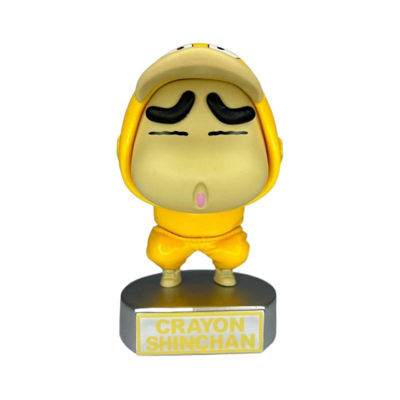 Crayon Shin-chan คอสเพลย์ Psyduck Action Figure ตลกอะนิเมะตัวละครสะสมของเล่น Desktop Car Dashboard ต