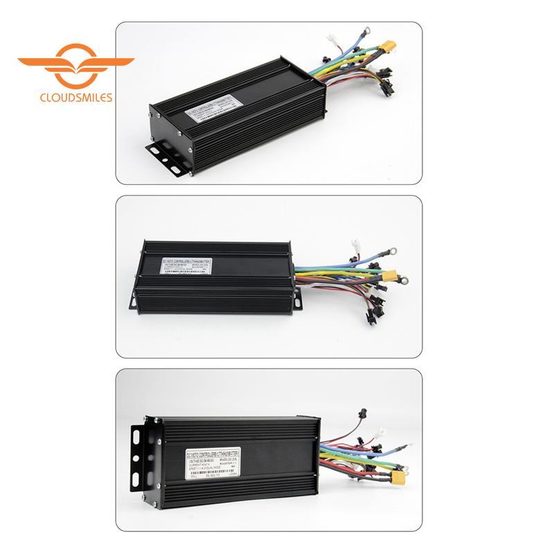 [CloudsMiles.th] สามโหมด 45A 36V 48V 52V สําหรับตัวควบคุมจักรยานจักรยานไฟฟ้าการออกแบบ Sinwave สําหรั