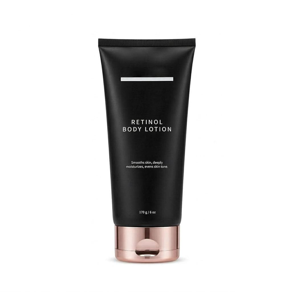 Retinol Body Lotion ผิวกระชับหลวม ชุ่มชื้นคอและทั่วร่างกาย KUMN BW1O