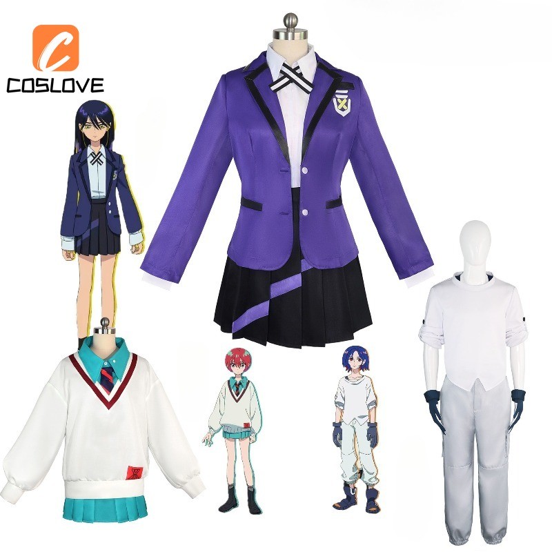 อะนิเมะภาพยนตร์ Gundam GQuuux Nyaan Machu Shuji คอสเพลย์เสื้อผ้าชุดเครื่องแต่งกายสําหรับผู้ใหญ่ทุกวั