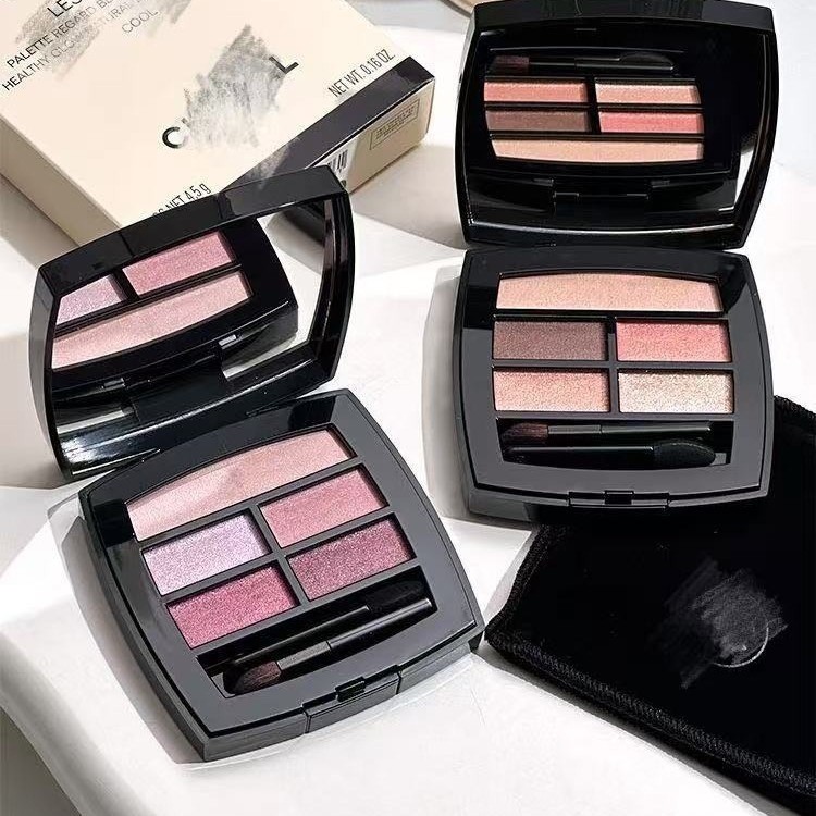 Chanel Five-Color Eyeshadow Official Pack 4.5g Shimmer Transparent Fine Flash Earth Color Matte Pear