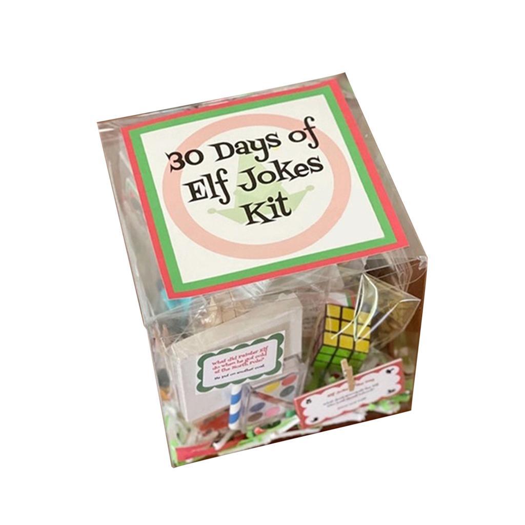 Lhome Christmas Advent Elf Set