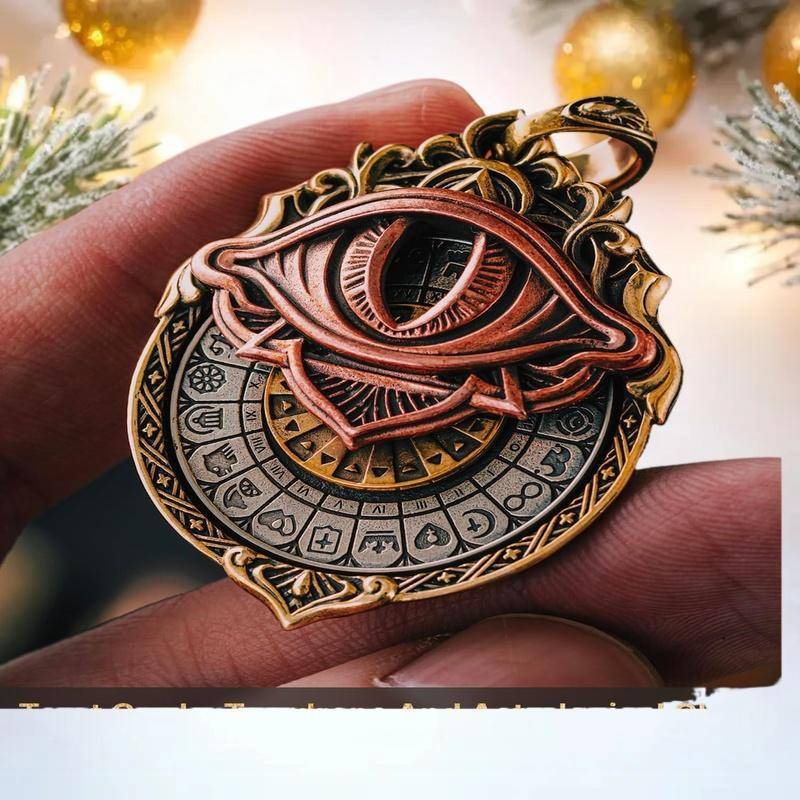 [Kacoom] Vision Pendant - All-Seeing Eye Nelace Mystic Spiritual Divination Gidance Jewelry Gift TH