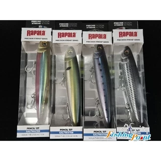 เหยื่อปลอม Precision Extreme Rapala Pencil 127 / 127EXO เหยื่อปลอมผิวน้ำ เพนซิล 12.7cm ตกปลาสาก กระพง
