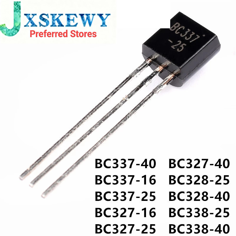 50PCS BC337-40 TO92 BC337 TO-92 NPN BC337-16 BC337-25 BC327-16 BC327-25 BC327-40 BC328-25 BC328-40 B