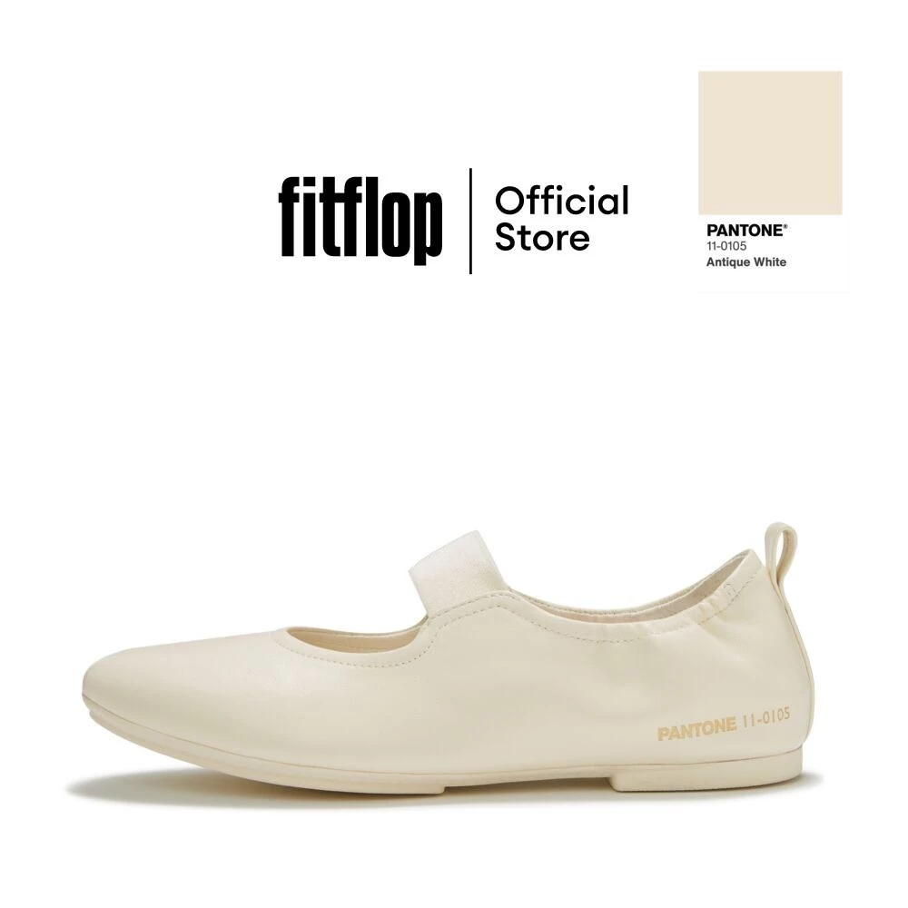 FITFLOP X PANTONE DELICATO POISE MJ รองเท้าทรงบัลเล่ต์ผู้หญิง รุ่น ADW-069 สี YELLOW