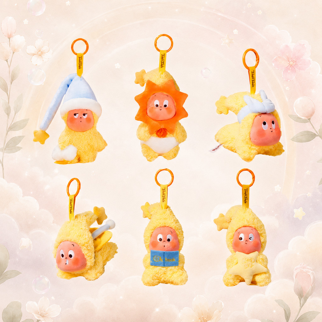 POPMART We Are All Stars Series Mystery Box ของขวัญจี้ตุ๊กตาน่ารัก
