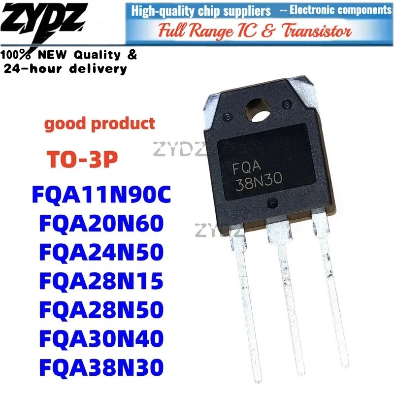 1-5PCS FQA28N15 FQA28N50 FQA11N90C FQA20N60 FQA24N50 FQA30N40 FQA38N30 TO-3P ขายส่ง Field Effect ทรา