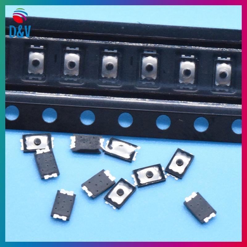 D&V 50 ชิ้น 2x3x0.6 U Tactile Push Button Switch Tact 4 Pin Micro Switch SMD Mini Thin Film Key Ligh