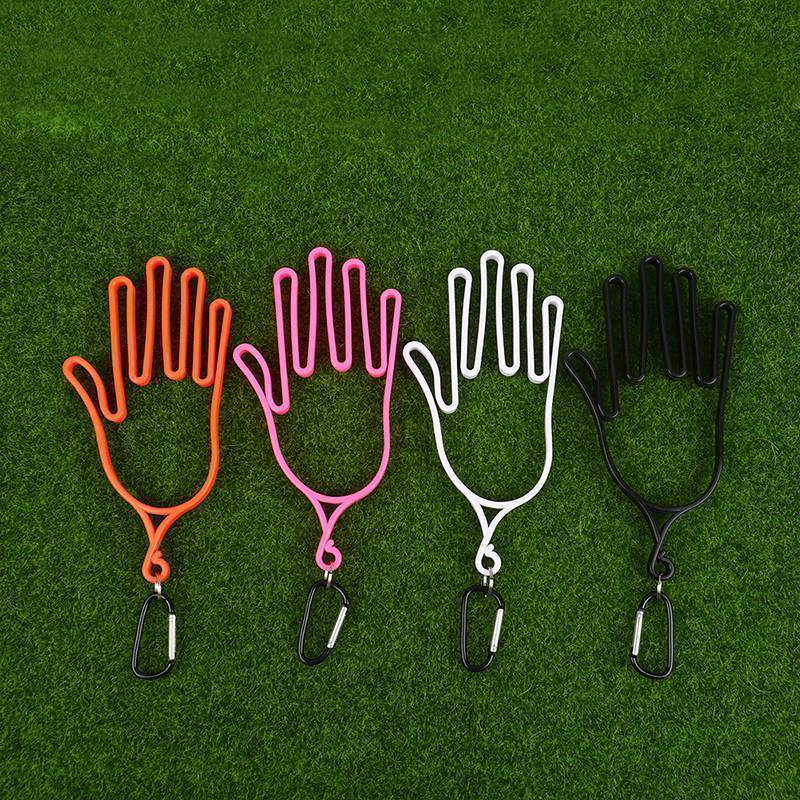 [WillBeRedT] 1 PC Golf Gloves Holder With Carabiner Golf Gloves Stretcher Golfer Tool Gear Gloves Ra