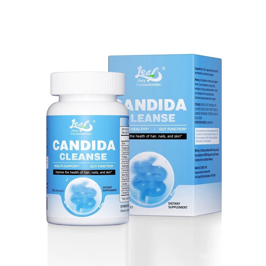 LeafStoryCidaBalanceForWomen&Men,Oregano&CapricacidGualth,HerbalDigestive&IntestinalHealthSupport,Fl