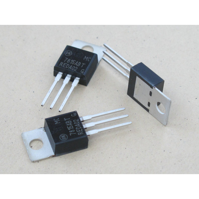 ON Ansenmei MC7815ABTG 7815 หลอดควบคุมแรงดันไฟฟ้า 2% ความแม่นยําสูง 1A 15V นําเข้าบรรจุภัณฑ์เดิม