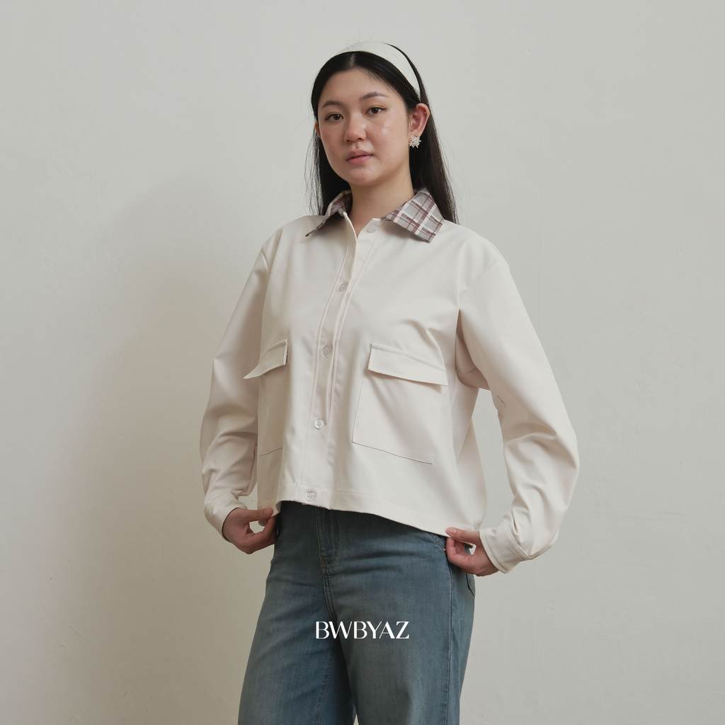 BWBYAZ - เสื้อแจ็คเก็ต Kiana Boxy