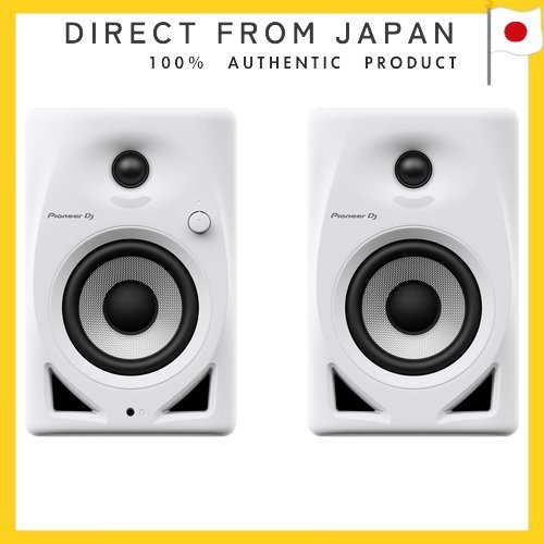 [Authentic / Direct from Japan] ลำโพงมอนิเตอร์แบบแอคทีฟ 2 ทาง รุ่น DM-40D-W จาก Pioneer DJ (สีขาว)