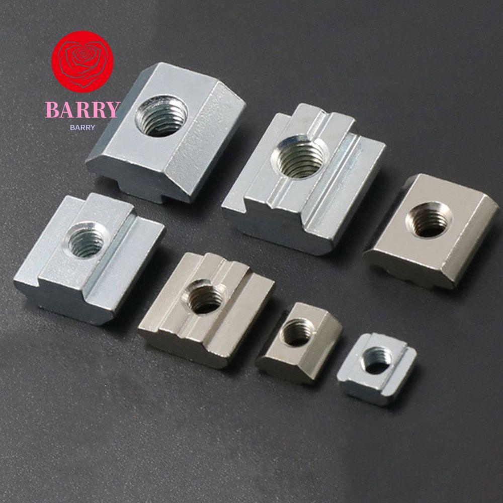BARRY ค้อน Nut T-Track เลื่อน 2020 3030 4040 4545 20PCS อลูมิเนียมโปรไฟล์ T Slot Nut