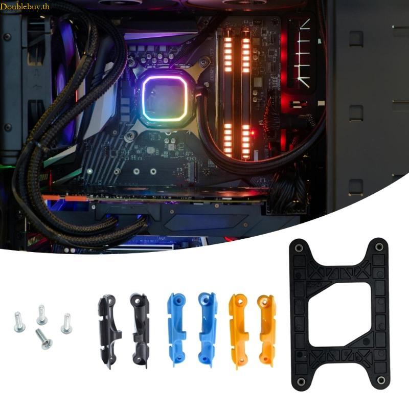 Doublebuy ขั้นสูง AM4 AM5 Backplane Cooling Bracket สําหรับ AM4 B350 X370 A320 X470 Backplate Bracke